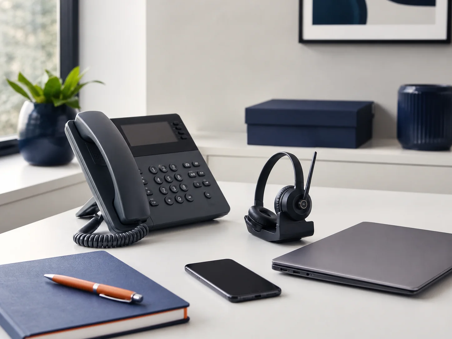 Professional business phone and communication equipment