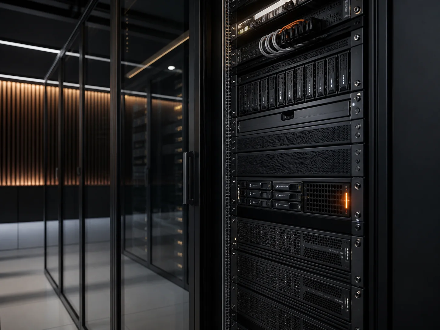 Secure server infrastructure used for web hosting